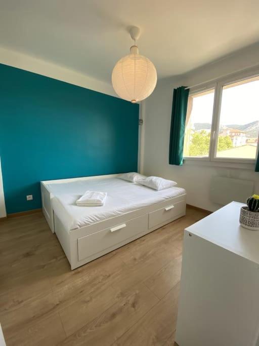 L'Azur 15'Plage 10'Port 5'Train Clim Wifi Pkg Leilighet Toulon Eksteriør bilde